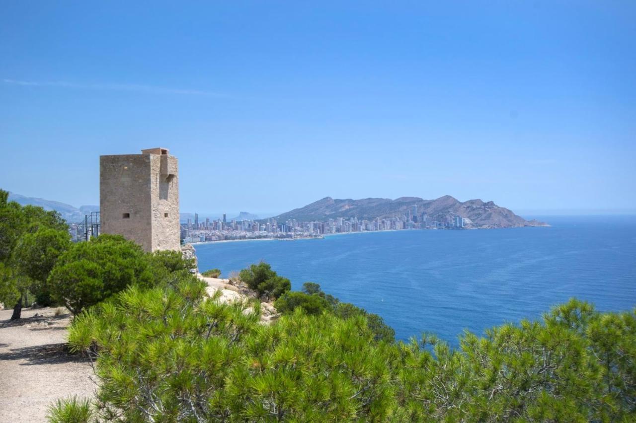 Calasol - Moderno Apartamento En Cala De Finestrat 貝尼多姆 外观 照片